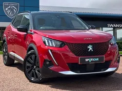 Red Used 2021 Peugeot e-2008 Premium SUV | £13,850 (Fair price)