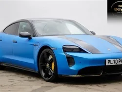 Black Used 2020 Porsche Taycan Performance Package Sedan | £43,985