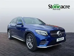 Blue Used 2017 Mercedes GLC220 AMG line SUV | £19,995 (Fair price)