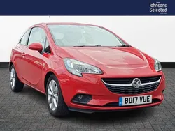 Red Used 2017 Vauxhall Corsa Hatchback | £5,555 (Fair price)