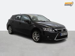 Black Used 2015 Lexus CT200h Hatchback | £10,195 (Fair price)