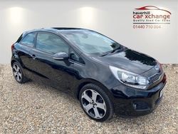 Black Used 2013 Kia Rio Hatchback | £5,495 (Fair price)