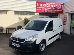 White Used 2018 Peugeot Partner S MPV | £7,995 (A bit pricey)
