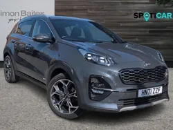 Grey Used 2021 Kia Sportage GT-Line SUV | £18,440 (Fair price)