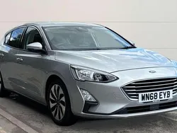 Silver Used 2018 Ford Focus Zetec Hatchback | £9,591 (Fair price)