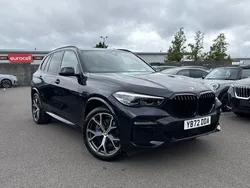 Black Used 2022 BMW X5 M Sport SUV | £43,806 (Good price)