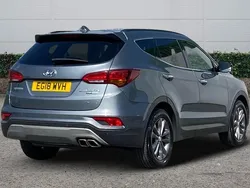 Grey Used 2018 Hyundai Santa Fe Premium SUV | £12,941 (Super price)