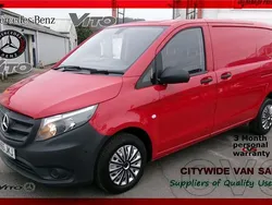 Red Used 2015 Mercedes Vito MPV | £8,995 (A bit pricey)