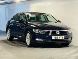 Blue Used 2019 VW Passat Business Sedan | £4,989 (Expensive)