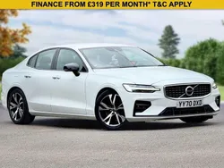 White Used 2020 Volvo S60 R-Design Sedan | £17,500 (Fair price)
