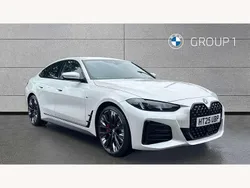 Mineral white Used 2025 BMW 420 M Sport Coupe | £43,989 (Fair price)