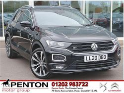 Black Used 2020 VW T-Roc R-line SUV | £19,990 (Good price)