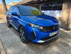 Blue Used 2021 Peugeot 3008 Allure SUV | £11,995 (Fair price)