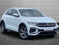 White Used 2022 VW T-Roc R-line SUV | £22,750 (Fair price)