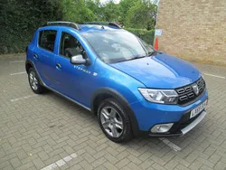 Blue Used 2019 Dacia Sandero Essentiel Hatchback | £6,491 (Fair price)