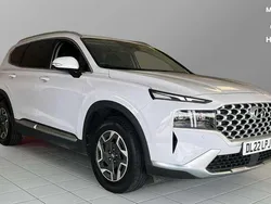 White Used 2022 Hyundai Santa Fe Premium SUV | £26,136 (Fair price)