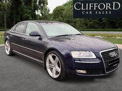 Blue Used 2008 Audi A8 Advanced Sedan | £3,995