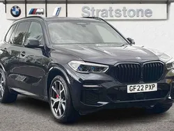 Black Used 2022 BMW X5 M Sport SUV | £49,695 (A bit pricey)