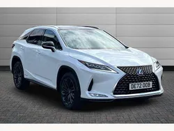White Used 2022 Lexus RX450h Sport Line SUV | £37,350 (Fair price)