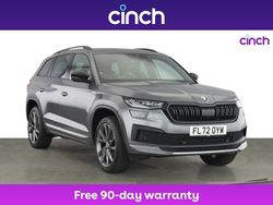 Grey Used 2022 Skoda Kodiaq SportLine SUV | £29,329 (Fair price)