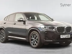 Grey Used 2022 BMW X4 M Sport SUV | £36,500 (Fair price)