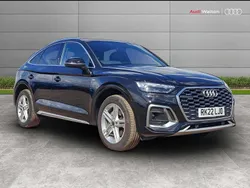 Black Used 2022 Audi Q5 Sportback S-Line SUV | £34,790 (Fair price)