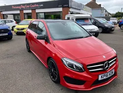 Red Used 2016 Mercedes B200 AMG Line Premium Plus MPV | £12,995 (A bit pricey)