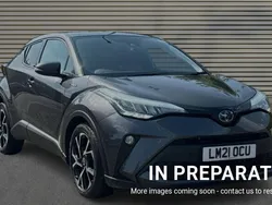 Grey Used 2021 Toyota C-HR Design SUV | £18,931 (Fair price)