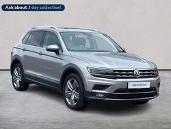 Silver Used 2019 VW Tiguan SEL SUV | £17,820 (Good price)