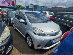 Silver Used 2012 Toyota Aygo Hatchback | £1,799 (Good price)