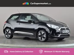 Black Used 2017 DS Automobiles DS3 Chic Hatchback | £6,997 (Fair price)