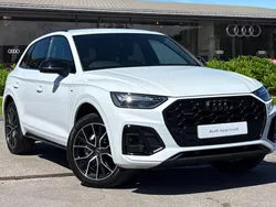 White Used 2025 Audi Q5 Black Edition SUV | £41,880 (Fair price)