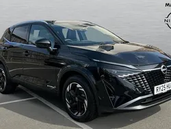 Pearl black New 2025 Nissan Qashqai N-Connecta SUV | £29,990