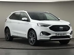 White Used 2019 Ford Edge ST-Line SUV | £21,700 (Fair price)