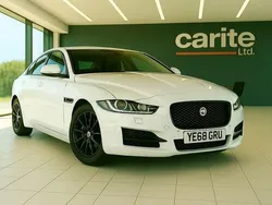 White Used 2018 Jaguar XE R-Sport Sedan | £11,295 (Fair price)