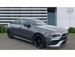 Grey Used 2023 Mercedes CLA200 AMG Line Premium Plus Coupe | £28,898 (Fair price)
