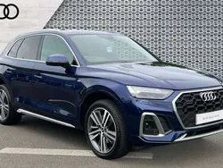 Blue Used 2022 Audi Q5 S-Line SUV | £28,385 (Fair price)