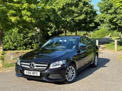 Black Used 2016 Mercedes C200 SE Sedan | £6,995 (Fair price)