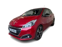 Red Used 2016 Peugeot 208 GT-line Hatchback | £5,620 (Fair price)