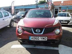 Red Used 2010 Nissan Juke Visia SUV | £2,995