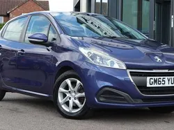 Blue Used 2016 Peugeot 208 Active Hatchback | £4,450 (Fair price)