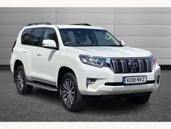 Pearl white Used 2018 Toyota Land Cruiser SUV | £41,150 (Good price)
