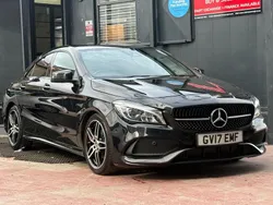 Black Used 2017 Mercedes CLA180 AMG line Sedan | £9,889 (Fair price)