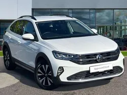 Pure white Used 2024 VW Taigo Life SUV | £20,960 (Fair price)