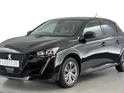 Black Used 2021 Peugeot e-208 Allure Premium Hatchback | £11,220 (Fair price)
