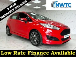 Red Used 2016 Ford Fiesta ST-Line Hatchback | £5,295 (Fair price)