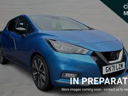 Blue Used 2022 Nissan Micra Tekna Hatchback | £11,516 (Fair price)