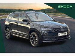 Black Used 2021 Skoda Karoq SportLine SUV | £22,700 (Fair price)