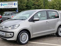 Silver Used 2015 VW up! high up! Hatchback | £9,695 (Expensive)