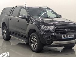 Black Used 2022 Ford Ranger Wildtrack Pickup | £19,990 (Good price)